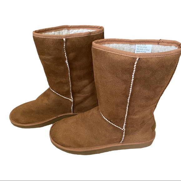 UNIONBAY Shoes - New Unionbay faux suede sheepskin boots Cozie NIB